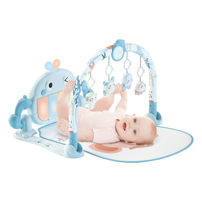 Bebe Stars Βρεφικό Γυμναστήριο Piano Whale Blue