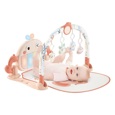Bebe Stars Βρεφικό Γυμναστήριο Piano Whale Pink