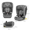 Kinderkraft Fix2Go Κάθισμα Αυτοκινήτου  i-Size 76-150cm (9-36kg) Grey