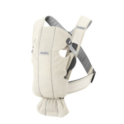 BabyBjorn Μάρσιπος Mini 3D Mesh, Cream