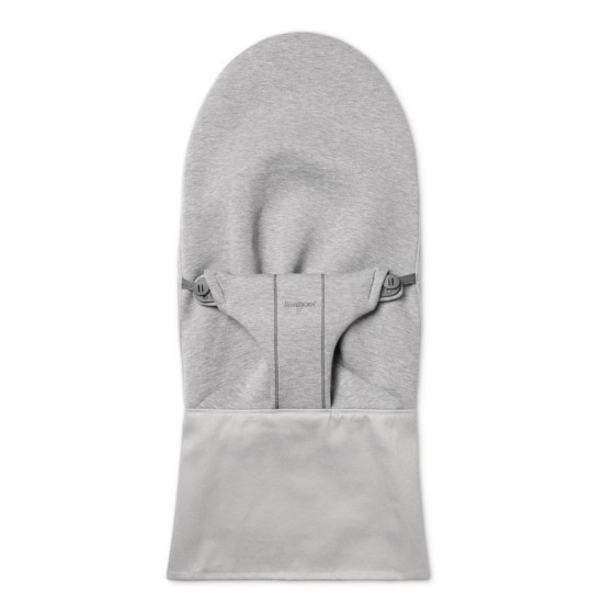 BabyBjorn Seat Fabric for Bouncer 3D Jersey, Light Grey