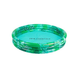 Swim Essentials Φουσκωτή Πισίνα 150cm με Αεροθαλάμους Green Tropical