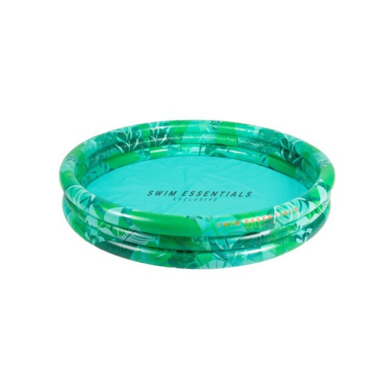 Swim Essentials Φουσκωτή Πισίνα 150cm με Αεροθαλάμους Green Tropical