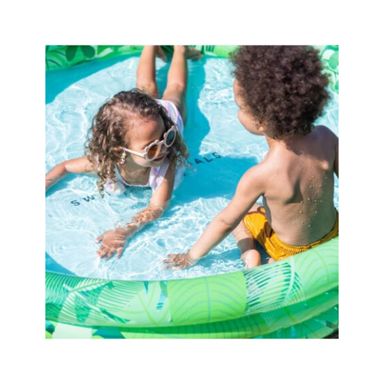 Swim Essentials Φουσκωτή Πισίνα 150cm με Αεροθαλάμους Green Tropical