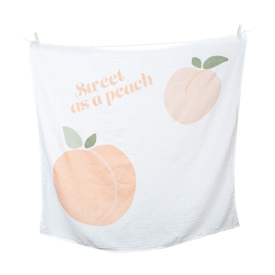 Lulujo Σετ Μουσελίνα & Κάρτες Sweet as a Peach LJ596