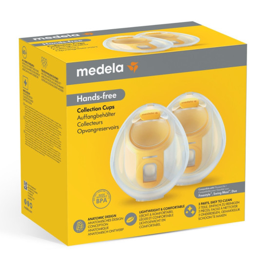 Medela Διπλό Σετ Συλλογής Μητρικού Γάλακτος Hands-Free