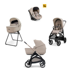 Inglesina Aptica System Quattro με Darwin Vicuna Beige (Palladio Black Chassis)