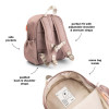 Done By Deer Σακίδιο Πλάτης- Backpack Tiny Farm Powder 32x20x16cm