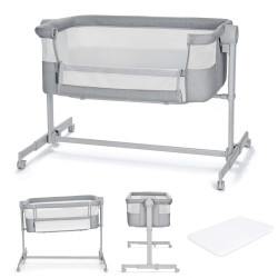 Kinderkraft Nestee Up 2 Λίκνο Grey