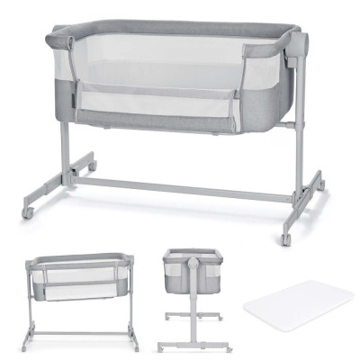 Kinderkraft Nestee Up 2 Λίκνο Grey