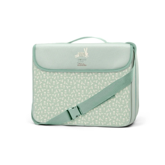 Suavinex Φορητό Κάθισμα Φαγητού Wonderland Green 6m+