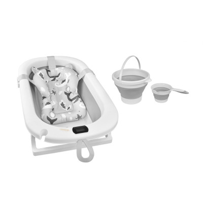 Bebe Stars Foldy Set Πτυσσόμενη Μπανιέρα με Θερμόμετρο και Αξεσουάρ Μπάνιου