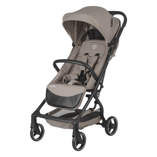 Coccolle Sierra Καρότσι Περιπάτου με Αυτόματο Κλείσιμο Taupe Brown