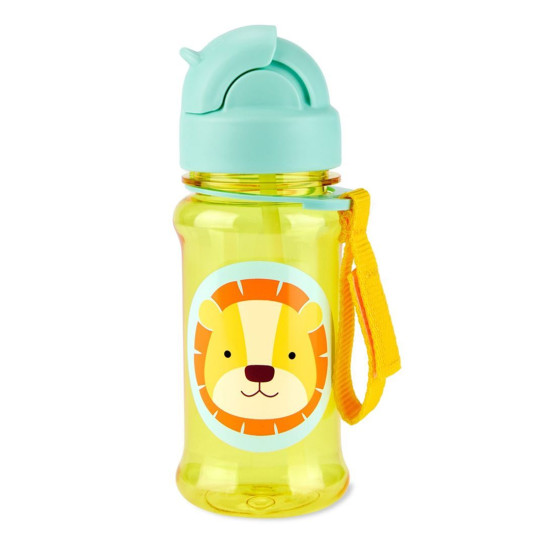 Skip Hop ZOO Παγουρίνο με Καλαμάκι Tritan – Λιοντάρι