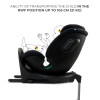 Kinderkraft XRider 2 Κάθισμα Αυτοκινήτου i-Size 40-150cm (0-36kg) Black
