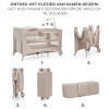 Kinderkraft Joy 2 Παρκοκρέβατο 2 επιπέδων 3in1 Beige