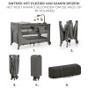 Kinderkraft Joy 2 Παρκοκρέβατο 2 επιπέδων 3in1 Dark Grey