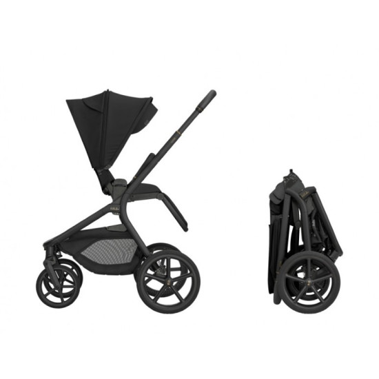 Kikka Boo Goya Σύστημα Μεταφοράς 4 σε1 Platinum Noir/Black +Κάθισμα Αυτοκινήτου i-Class Plus(40-105cm)