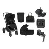Kikka Boo Goya Σύστημα Μεταφοράς 4 σε1 Platinum Noir/Black +Κάθισμα Αυτοκινήτου i-Class Plus(40-105cm)