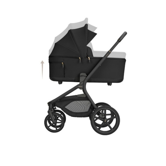 Kikka Boo Goya Σύστημα Μεταφοράς 4 σε1 Platinum Noir/Black +Κάθισμα Αυτοκινήτου i-Class Plus(40-105cm)