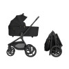 Kikka Boo Goya Σύστημα Μεταφοράς 4 σε1 Platinum Noir/Black +Κάθισμα Αυτοκινήτου i-Class Plus(40-105cm)