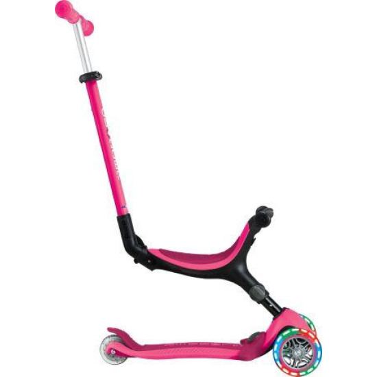 Globber Scooter Go.Up Active Lights Fuchsia