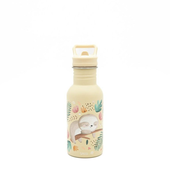 Sassi Μπουκάλι απο Ανοξείδωτο ατσάλι Gnawy the Sloth 500ml