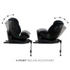 Kinderkraft XRider 2 Κάθισμα Αυτοκινήτου i-Size 40-150cm (0-36kg) Black