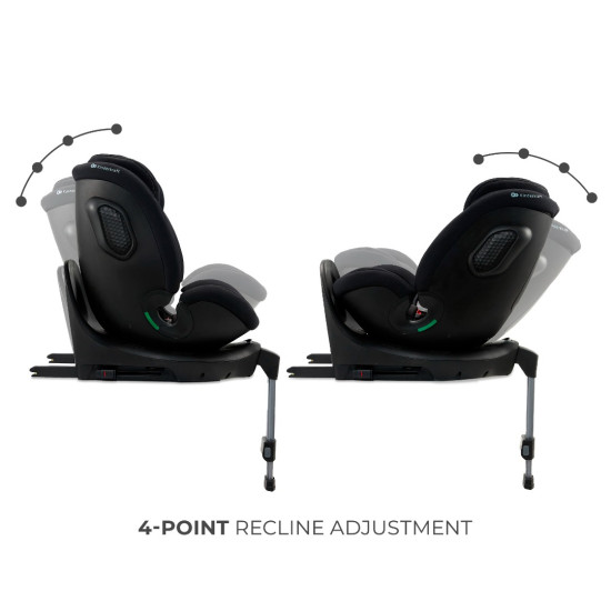 Kinderkraft XRider 2 Κάθισμα Αυτοκινήτου i-Size 40-150cm (0-36kg) Black