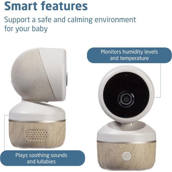 Maxi Cosi See²  Plus  Ενδοεπικοινωνία Μωρού με Κάμερα και Οθόνη Elegance Beige