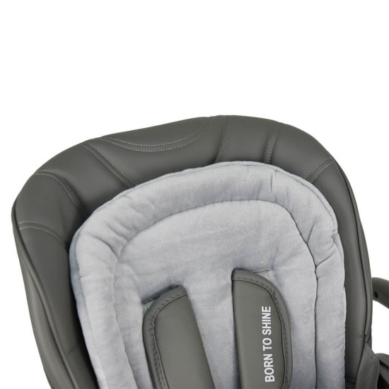 Bebe Stars Yum-Yum Καρέκλα Φαγητού 2in1 Grey