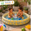 Swim Essentials Φουσκωτή Πισίνα 100cm Yellow White Lemons