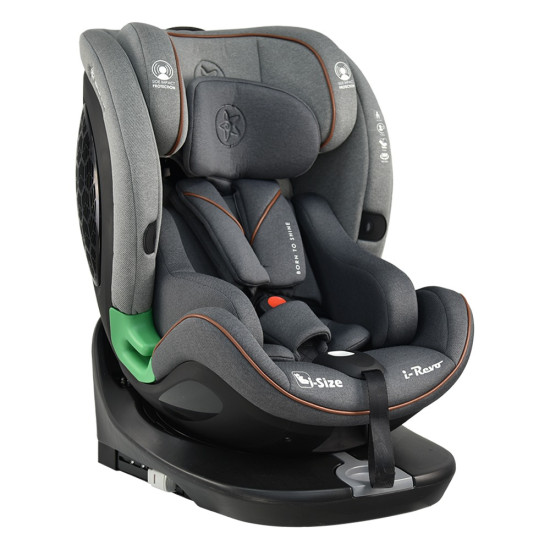 Bebe Stars i-Revo i-Size 360 Κάθισμα Αυτοκινήτου 40-150cm Grey