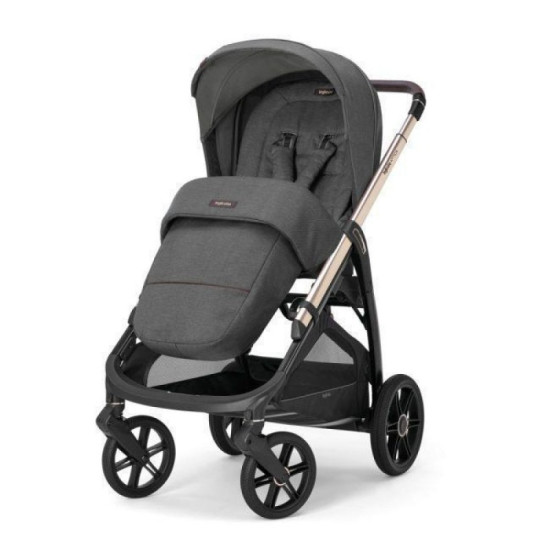 Inglesina Aptica Stroller Marble Grey (Palladio Black Chassis)