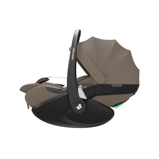 Maxi Cosi Καρότσι Fame Σετ 3in1 Twillic Truffle + Isofix Family Fix 360 Pro