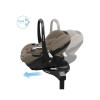 Maxi Cosi Καρότσι Fame Σετ 3in1 Twillic Truffle + Isofix Family Fix 360 Pro