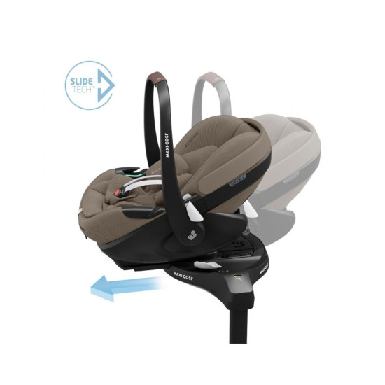 Maxi Cosi Καρότσι Fame Σετ 3in1 Twillic Truffle + Isofix Family Fix 360 Pro