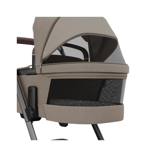 Maxi Cosi Καρότσι Fame Σετ 3in1 Twillic Truffle + Isofix Family Fix 360 Pro