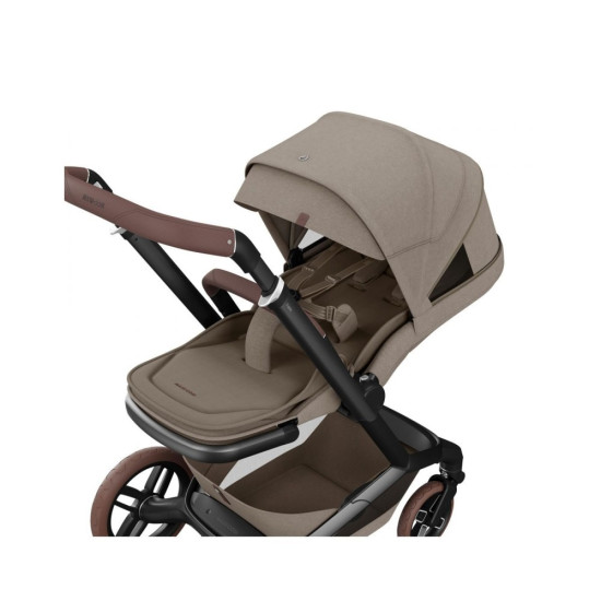 Maxi Cosi Καρότσι Fame Σετ 3in1 Twillic Truffle + Isofix Family Fix 360 Pro