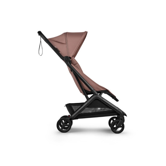 Bugaboo Καρότσι Butterfly 2  Complete Black- Dusty Pink