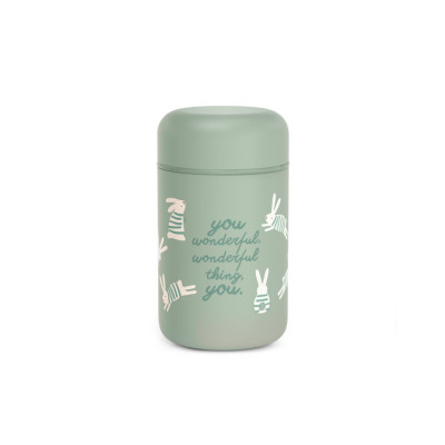 Suavinex Θερμός Φαγητού Go Wonderland 400ml Green