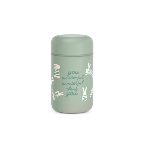 Suavinex Θερμός Φαγητού Go Wonderland 400ml Green