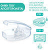 Chicco Πιπίλα Physio Dual Soft Όλο Σιλικόνη με Θήκη 0-2Μ, Πράσινη