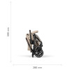 Cybex Eezy S Twist +2 Taupe frame - Stormy blue (2026)
