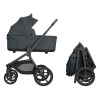 Kikka Boo Goya Σύστημα Μεταφοράς 4 σε1 Platinum Graphite + Κάθισμα Αυτοκινήτου i-Class Plus(40-105cm)