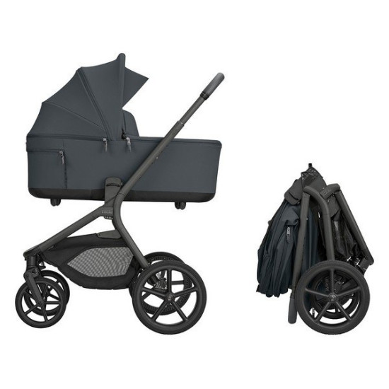Kikka Boo Goya Σύστημα Μεταφοράς 4 σε1 Platinum Graphite + Κάθισμα Αυτοκινήτου i-Class Plus(40-105cm)