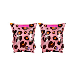 Swim Essentials Παιδικά Μπρατσάκια 0-2 Ετών Rose Gold Leopard