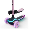 Kinderkraft Raket UP Πατίνι Τρίτροχο 2 σε 1 με LED Pink