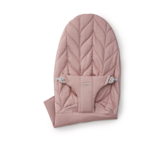 BabyBjorn Seat Fabric for Bouncer Woven, Petal Quilt, Dusty Pink