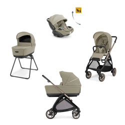 Inglesina Electa System Quattro με Darwin RCL-EVO Hangar Beige (Bronze Black Chassis)